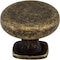 Jeffrey Alexander 1-3/8" Diameter Distressed Antique Brass Belcastel 1 Cabinet Knob MO6303ABM-D - alternate 6